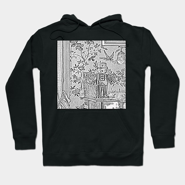 Still Life #1 in Black & White Hoodie by markross